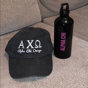 Alpha Chi Omega (AXO, A Chi O) Hat & Tumbler